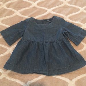 Baby gap toddler denim shirt